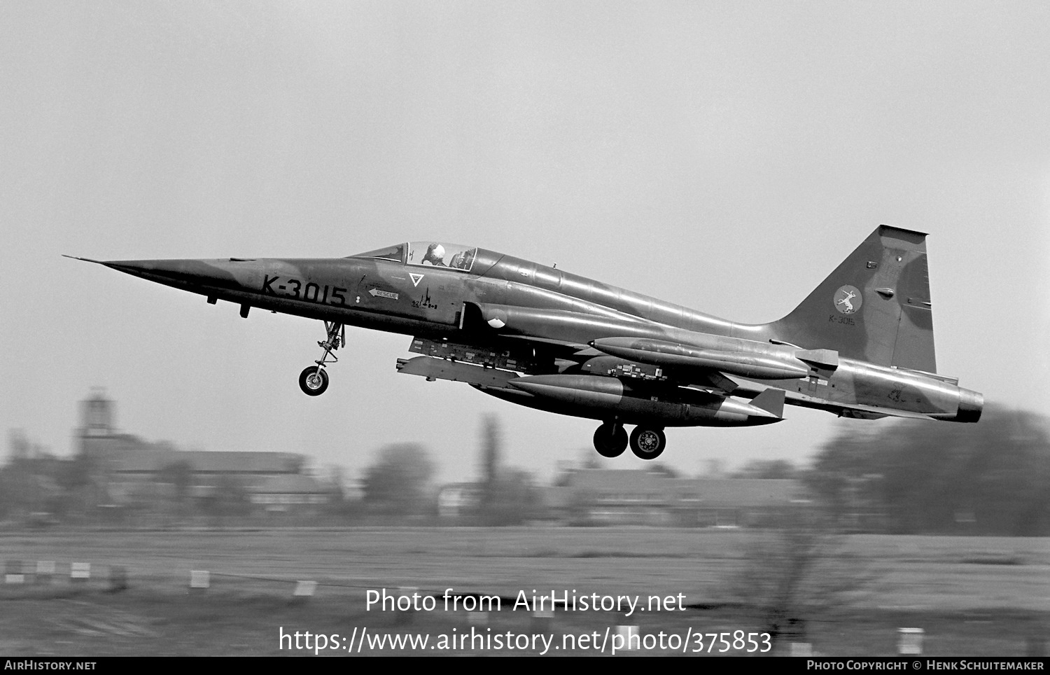 Aircraft Photo of K-3015 | Canadair NF-5A | Netherlands - Air Force | AirHistory.net #375853