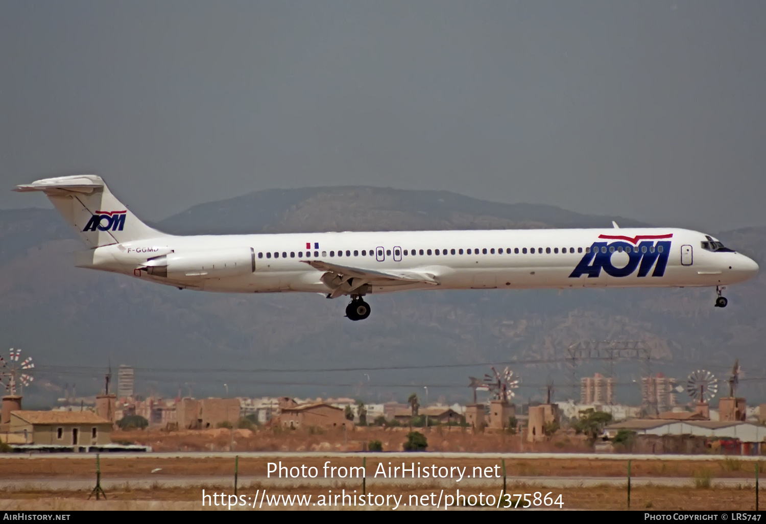 Aircraft Photo of F-GGMD | McDonnell Douglas MD-83 (DC-9-83) | AOM French Airlines | AirHistory.net #375864