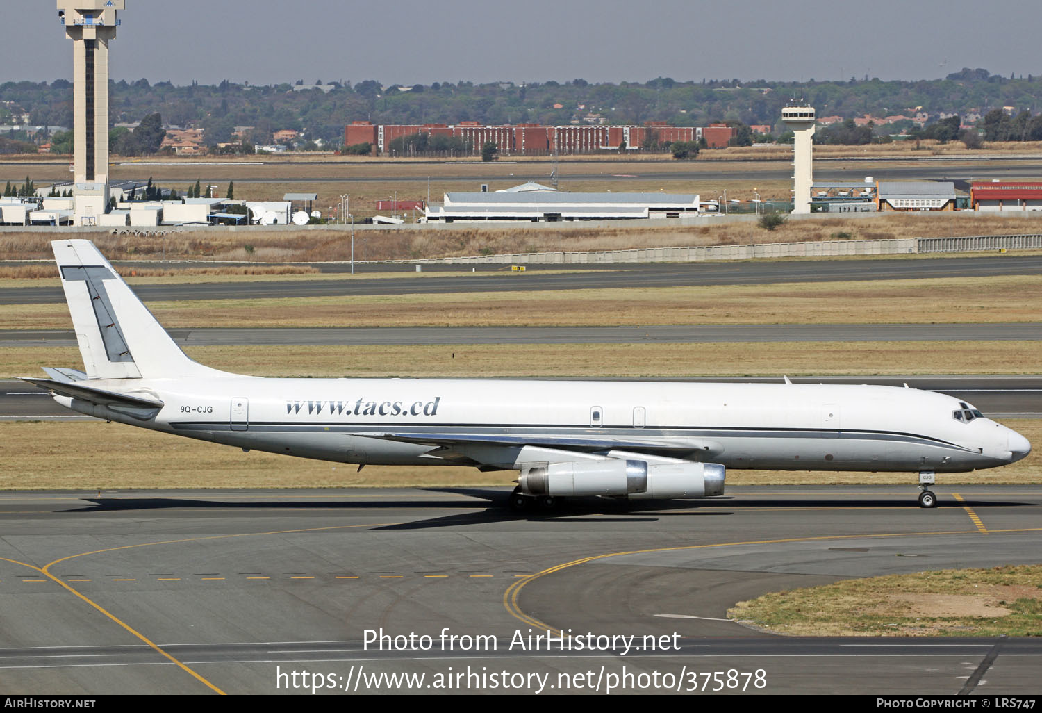 Aircraft Photo of 9Q-CJG | McDonnell Douglas DC-8-62H(F) | TACS - Trans Air Cargo Service | AirHistory.net #375878