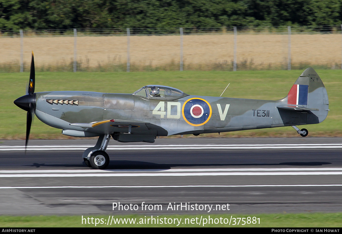 Aircraft Photo of TE311 | Supermarine 361 Spitfire LF16E | UK - Air Force | AirHistory.net #375881