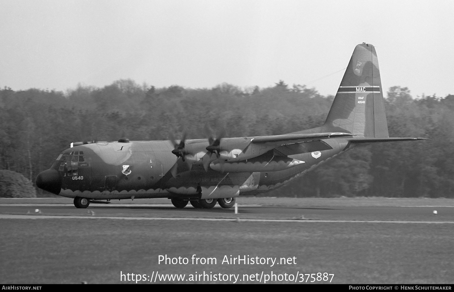 Aircraft Photo of 64-0540 / 40540 | Lockheed C-130E Hercules (L-382) | USA - Air Force | AirHistory.net #375887