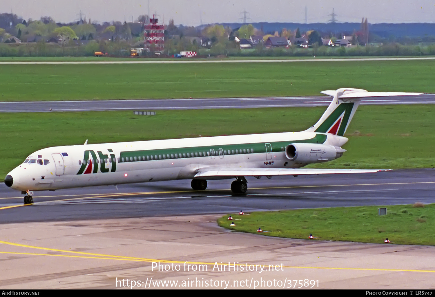 Aircraft Photo of I-DAVB | McDonnell Douglas MD-82 (DC-9-82) | ATI - Aero Trasporti Italiani | AirHistory.net #375891