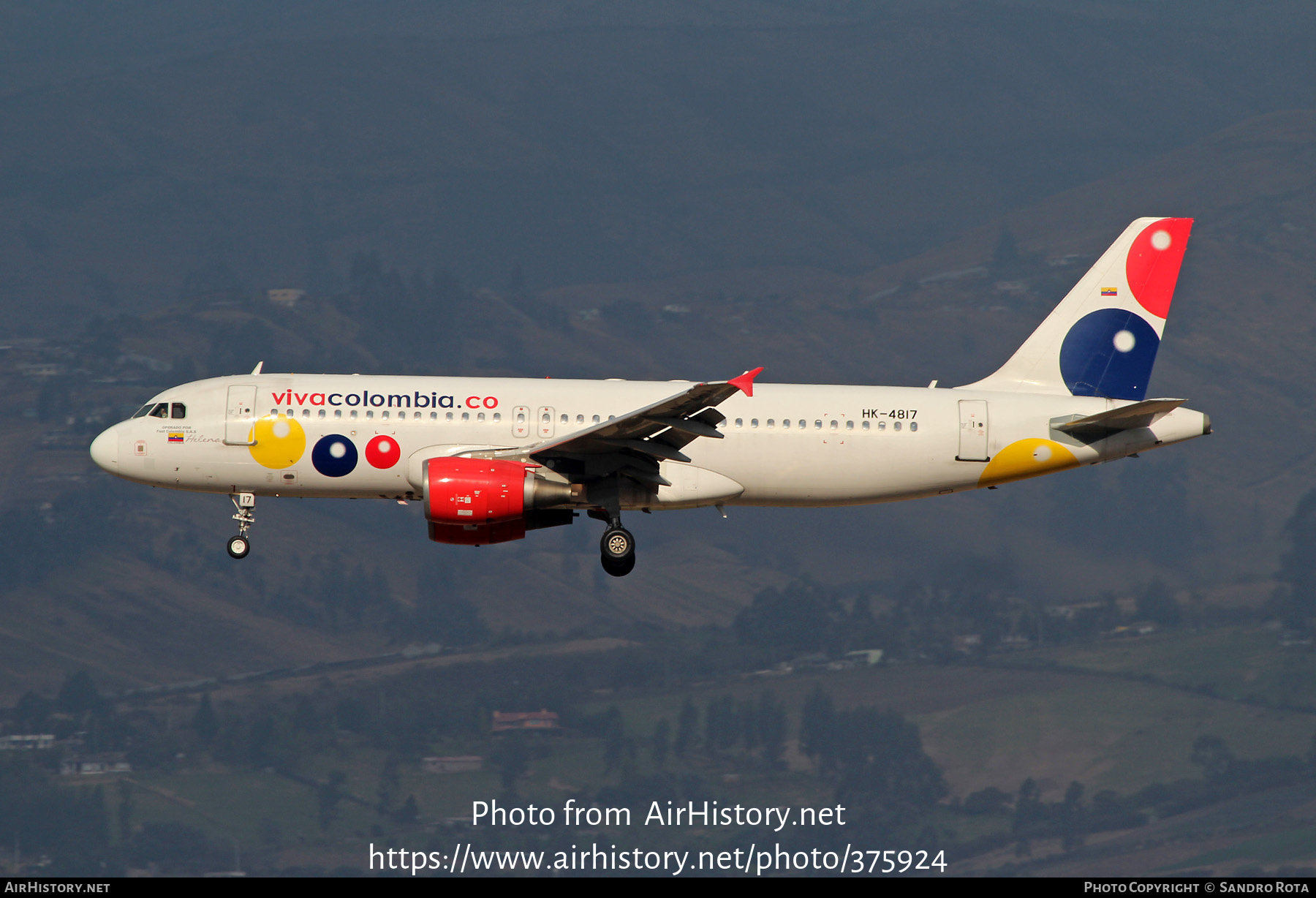 Aircraft Photo of HK-4817 | Airbus A320-214 | Viva Colombia | AirHistory.net #375924