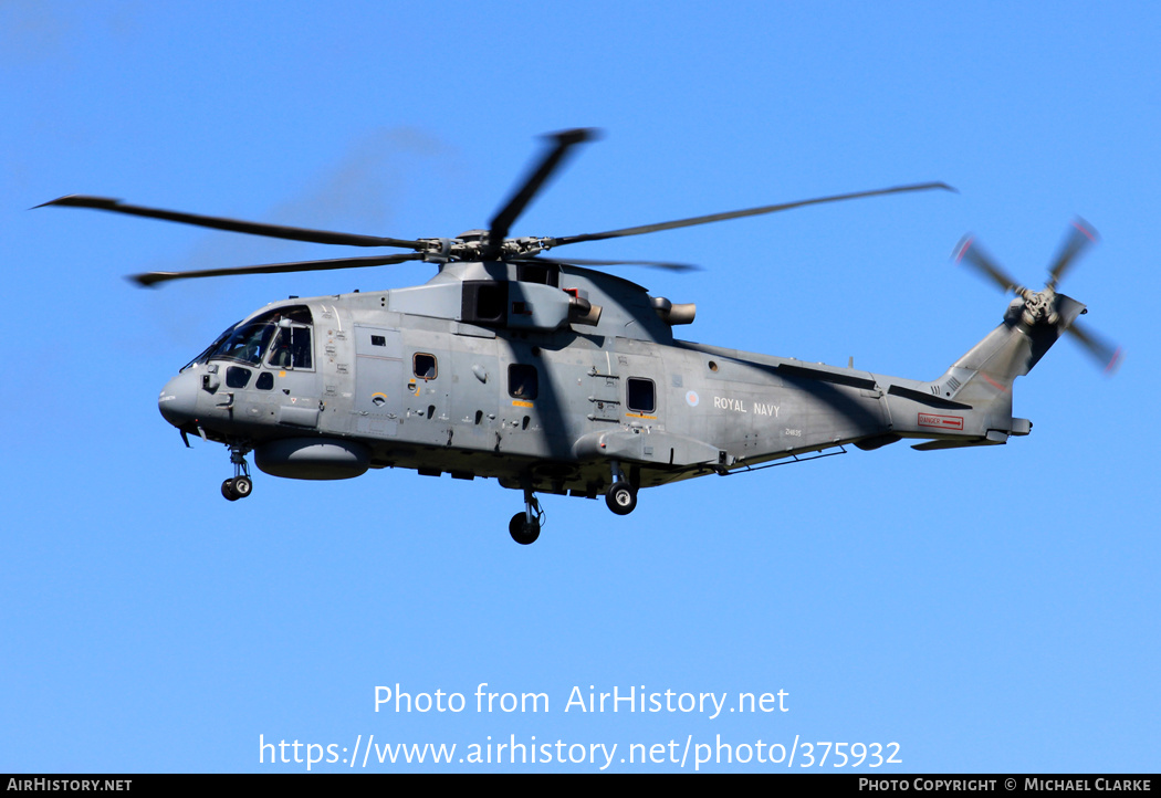 Aircraft Photo of ZH835 | EHI EH101-111 Merlin HM2 | UK - Navy | AirHistory.net #375932