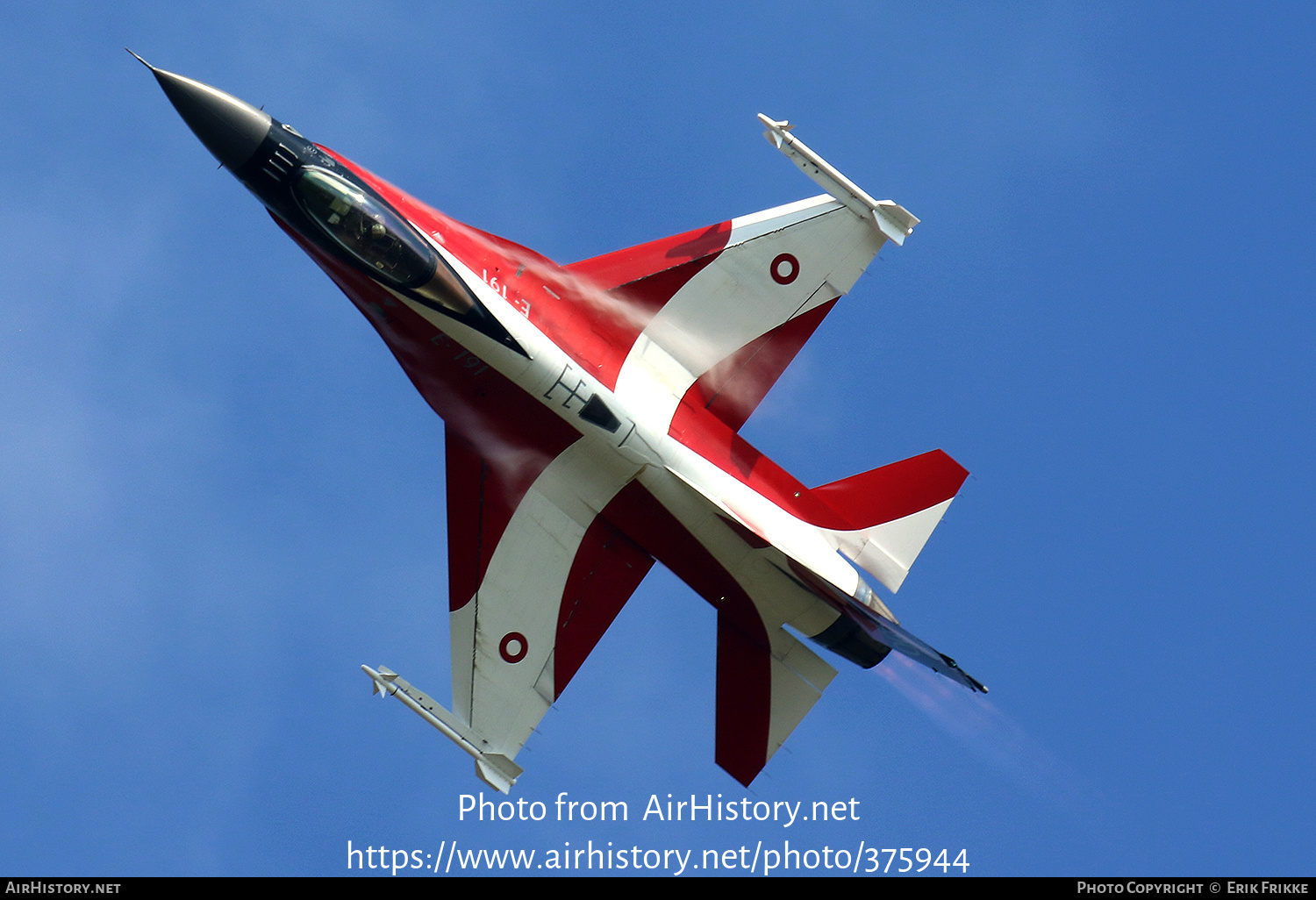 Aircraft Photo of E-191 | General Dynamics F-16AM Fighting Falcon | Denmark - Air Force | AirHistory.net #375944