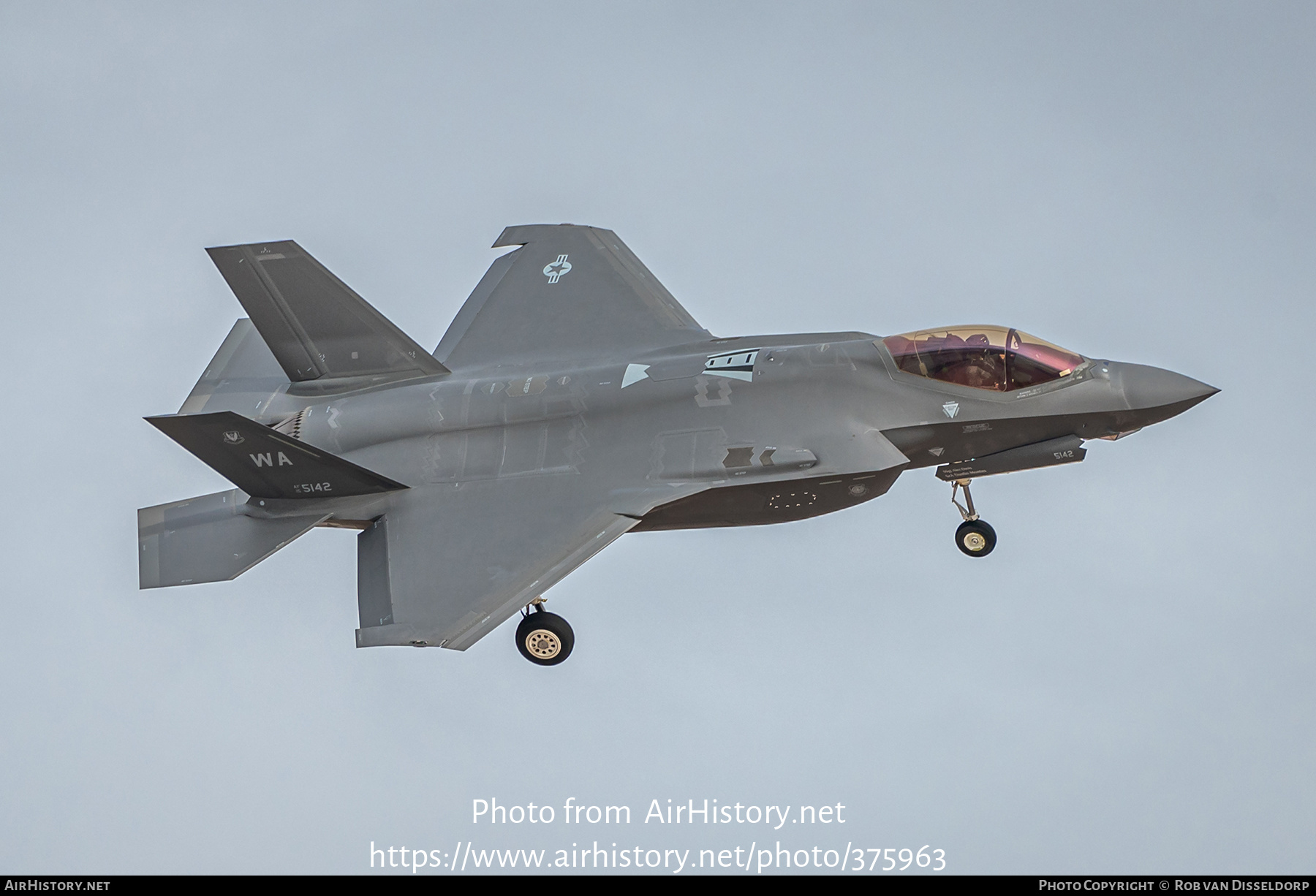 Aircraft Photo of 15-5142 / AF15-5142 | Lockheed Martin F-35A Lightning II | USA - Air Force | AirHistory.net #375963