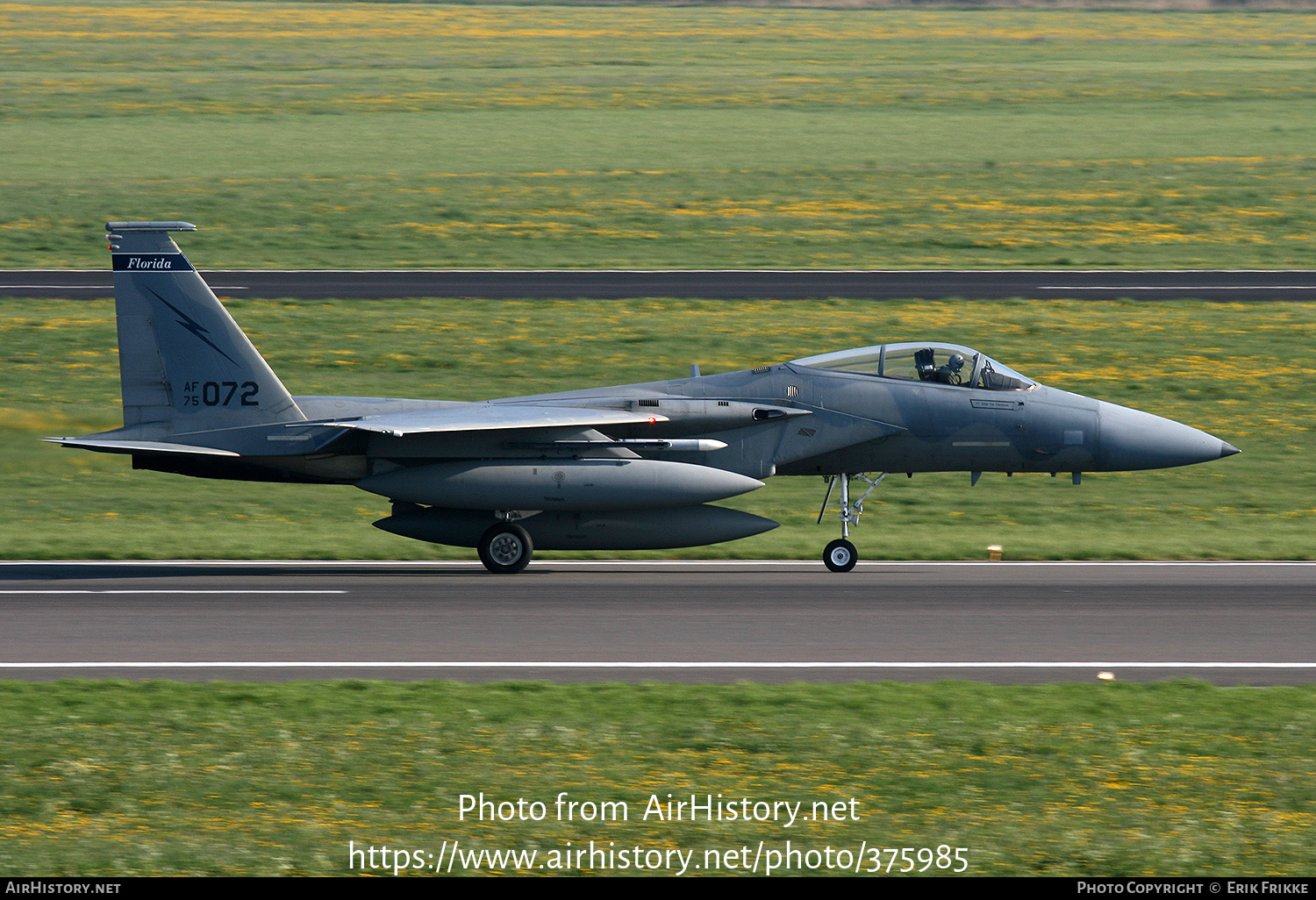 Aircraft Photo of 75-0072 / AF75-072 | McDonnell Douglas F-15A Eagle | USA - Air Force | AirHistory.net #375985