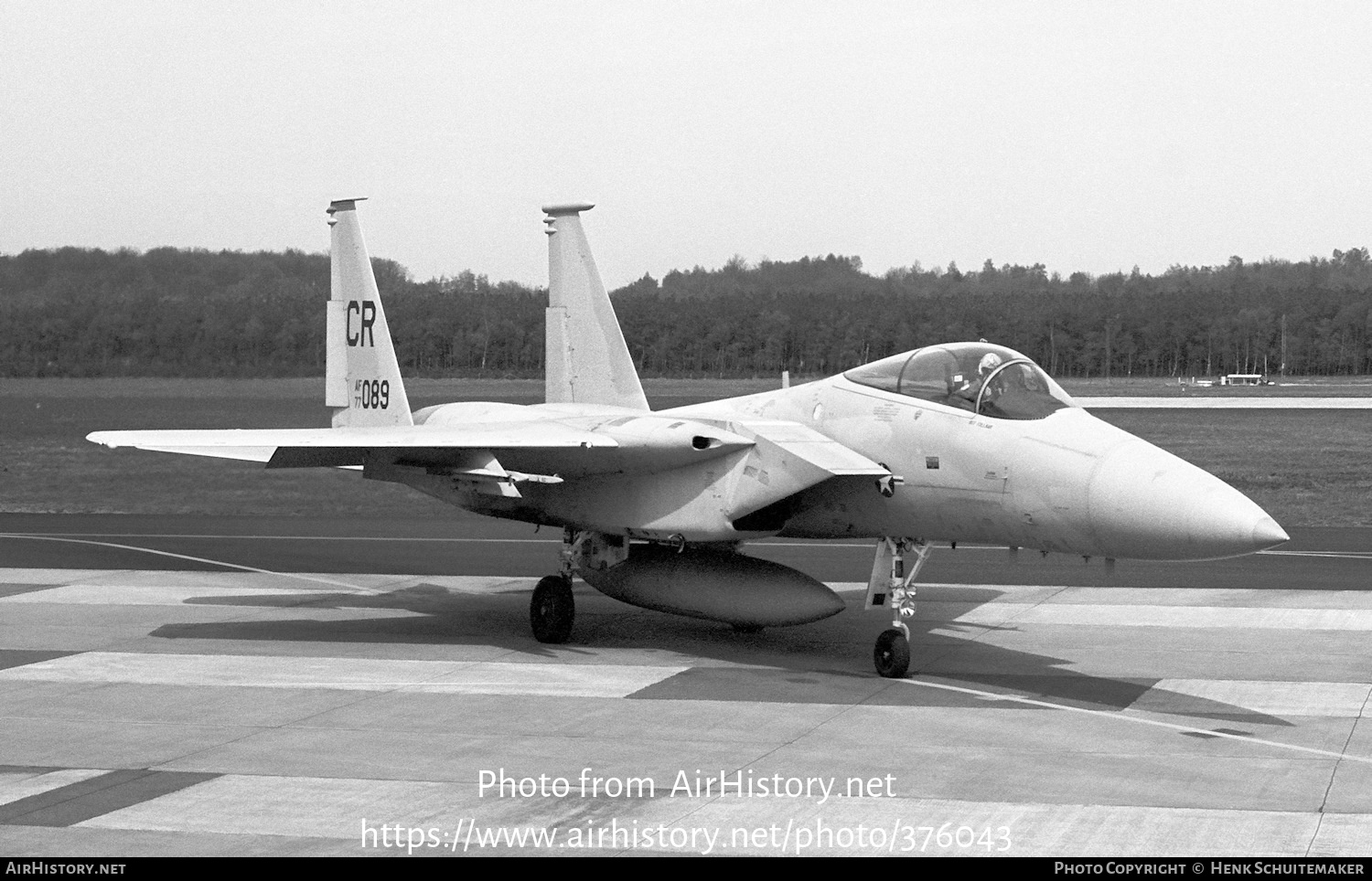 Aircraft Photo of 77-0089 / AF77-089 | McDonnell Douglas F-15A Eagle | USA - Air Force | AirHistory.net #376043