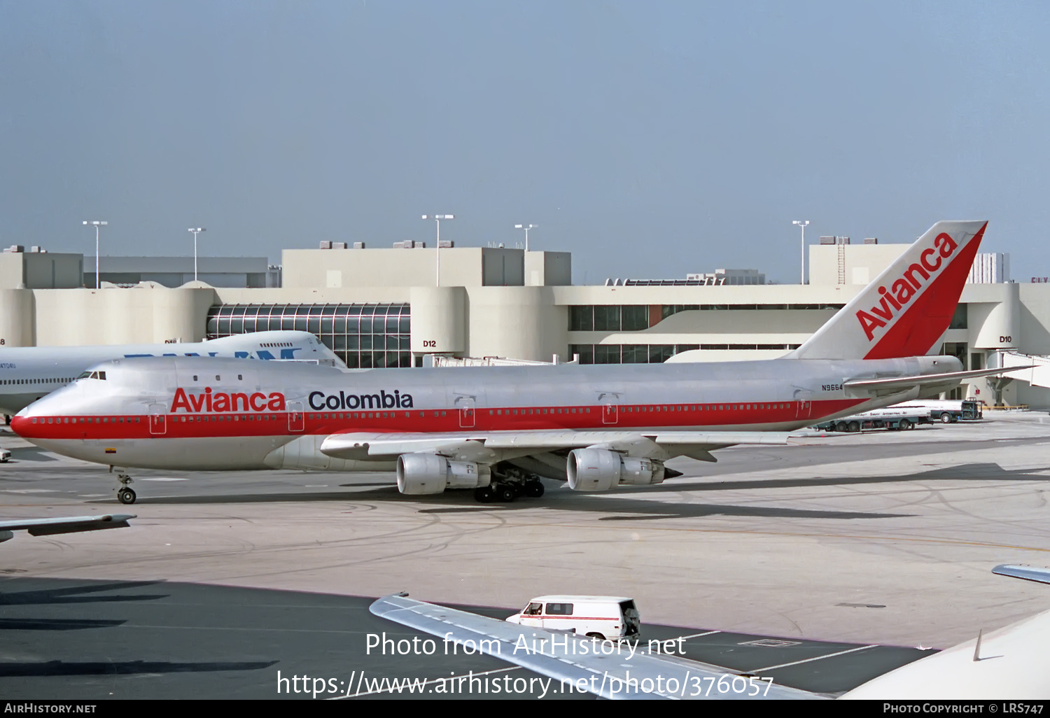 Aircraft Photo of N9664 | Boeing 747-123 | Avianca | AirHistory.net #376057