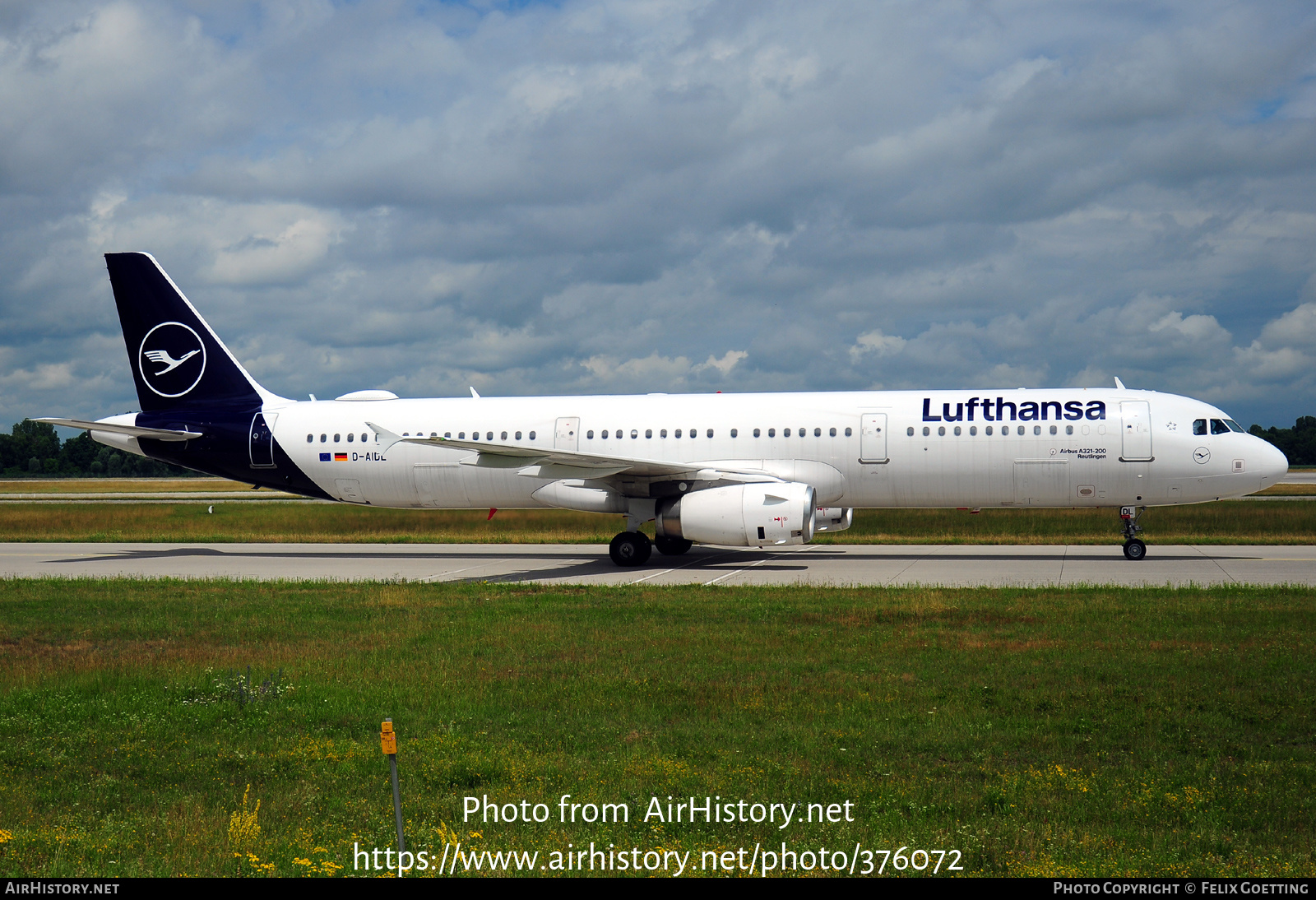 Aircraft Photo of D-AIDL | Airbus A321-231 | Lufthansa | AirHistory.net #376072