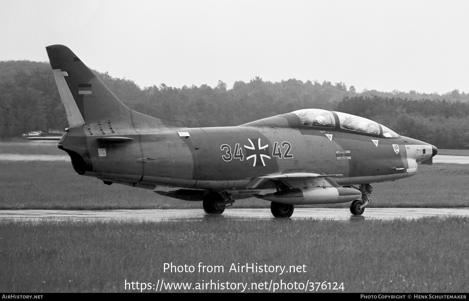 Aircraft Photo of 3442 | Fiat G-91T/3 | Germany - Air Force | AirHistory.net #376124