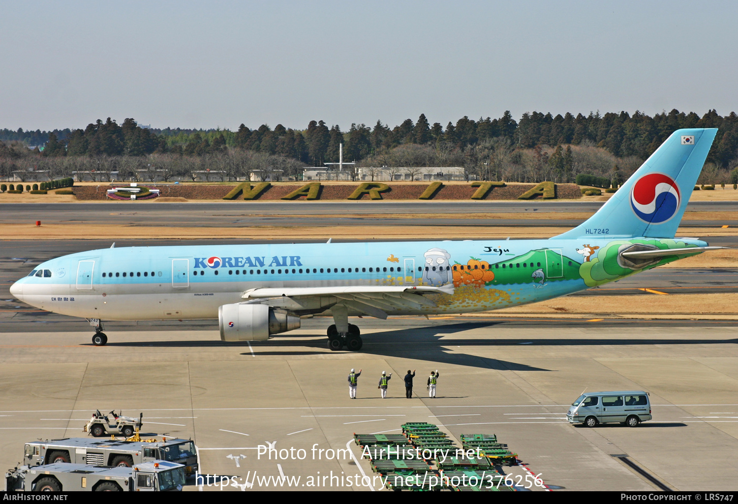 Aircraft Photo of HL7242 | Airbus A300B4-622R | Korean Air | AirHistory.net #376256