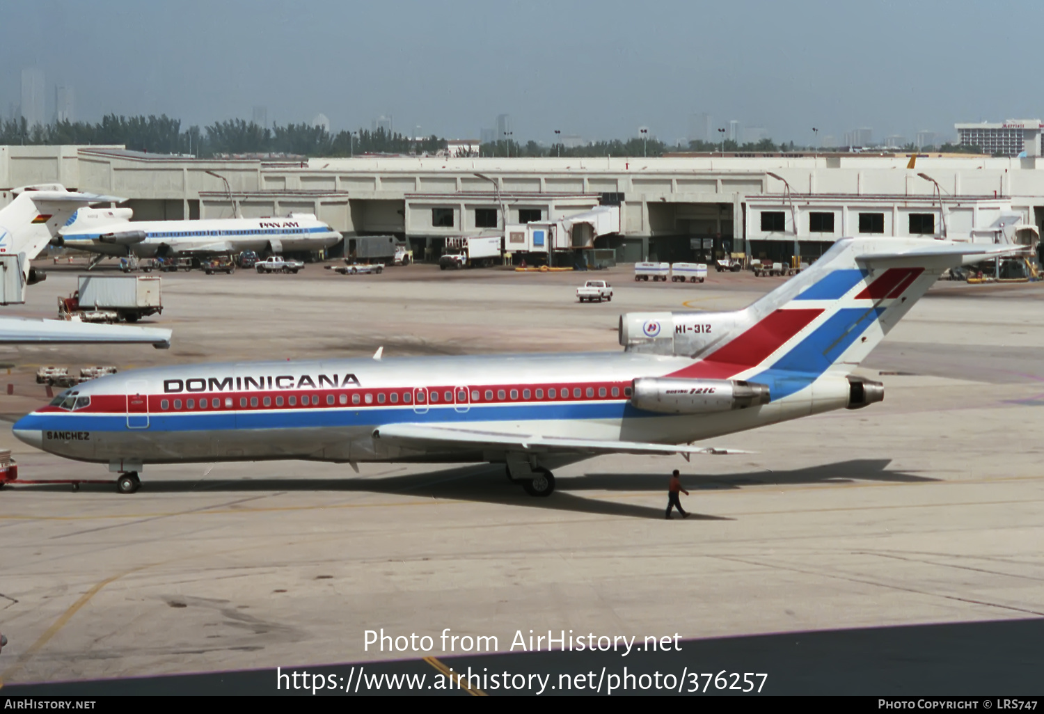 Aircraft Photo of HI-312 | Boeing 727-173C | Dominicana | AirHistory.net #376257