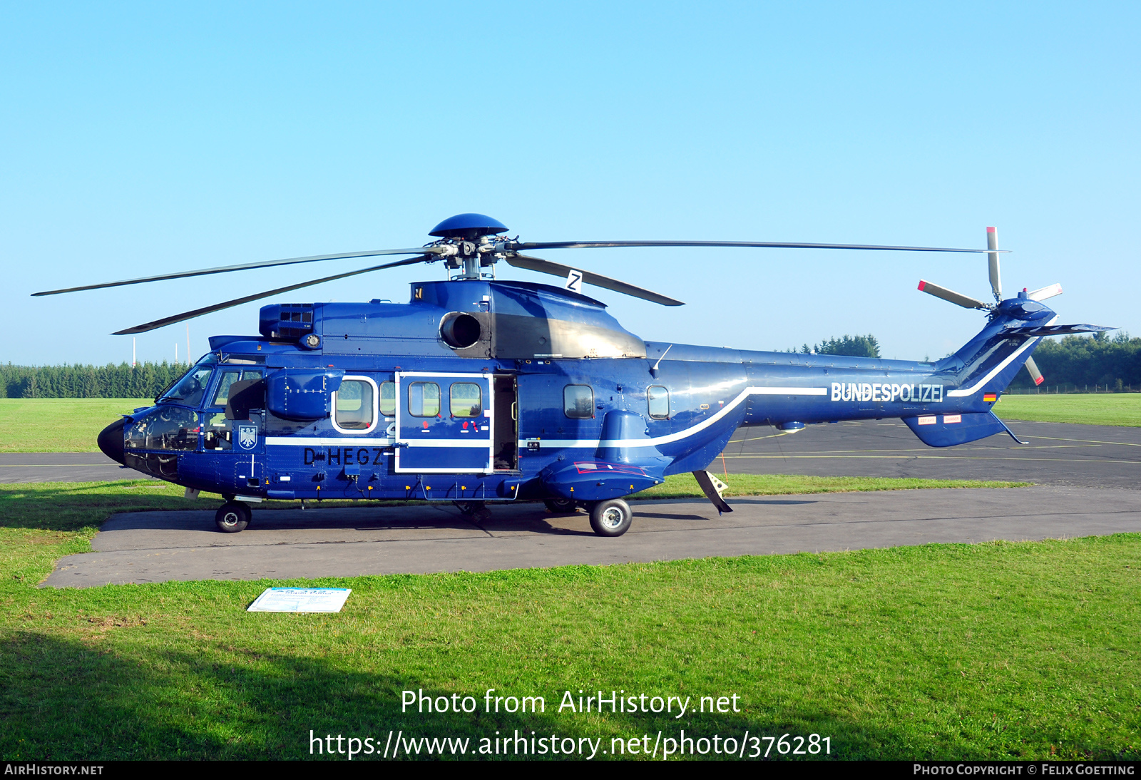 Aircraft Photo of D-HEGZ | Aerospatiale AS-332L1 Super Puma | Bundespolizei | AirHistory.net #376281