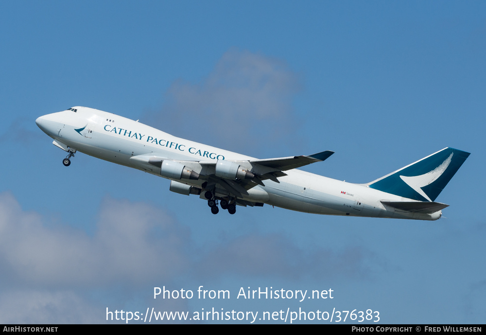 Aircraft Photo Of B-LIA | Boeing 747-467F/ER/SCD | Cathay Pacific ...