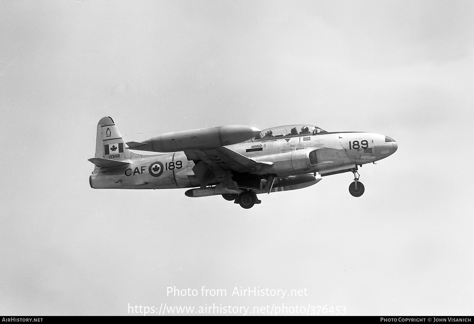 Aircraft Photo of 133189 | Canadair CT-133 Silver Star 3 | Canada - Air Force | AirHistory.net #376453