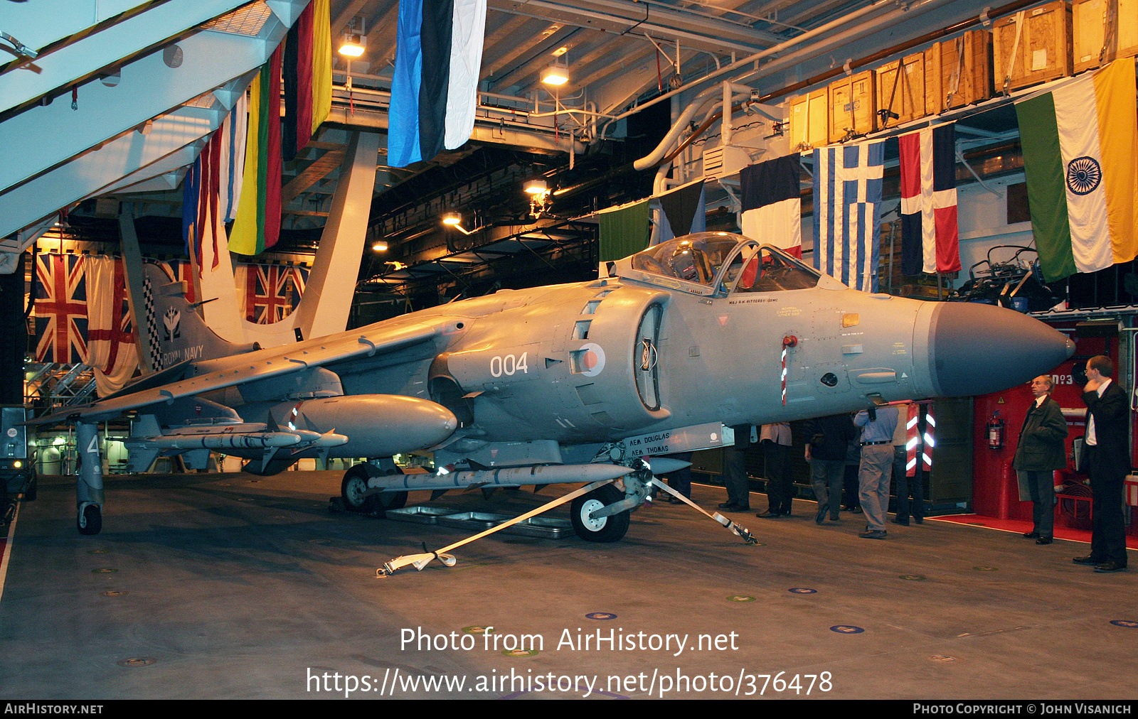 Aircraft Photo of ZH803 | British Aerospace Sea Harrier FA2 | UK - Navy | AirHistory.net #376478