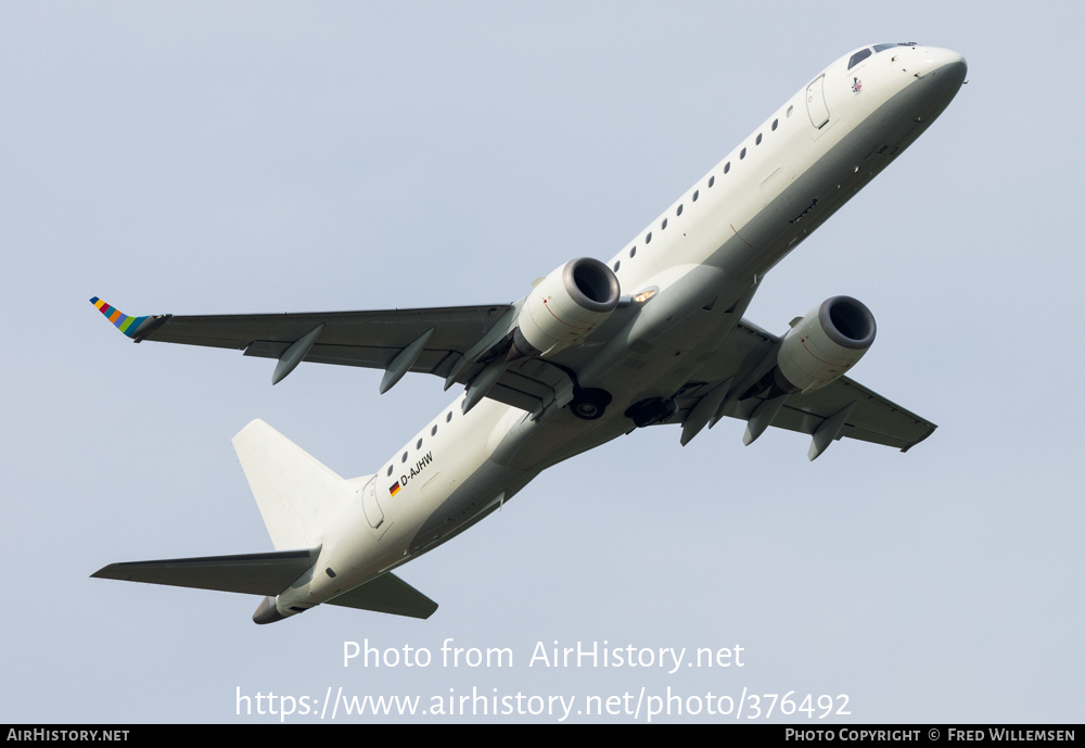 Aircraft Photo of D-AJHW | Embraer 190LR (ERJ-190-100LR) | German Airways | AirHistory.net #376492