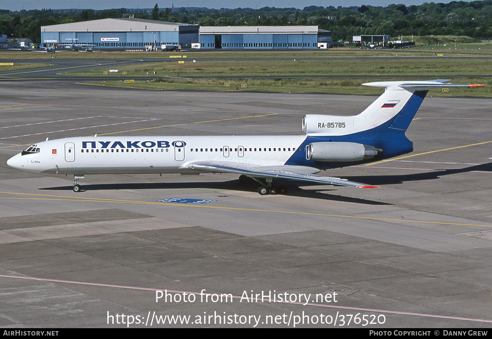 Aircraft Photo of RA-85785 | Tupolev Tu-154M | Pulkovo Airlines | AirHistory.net #376520