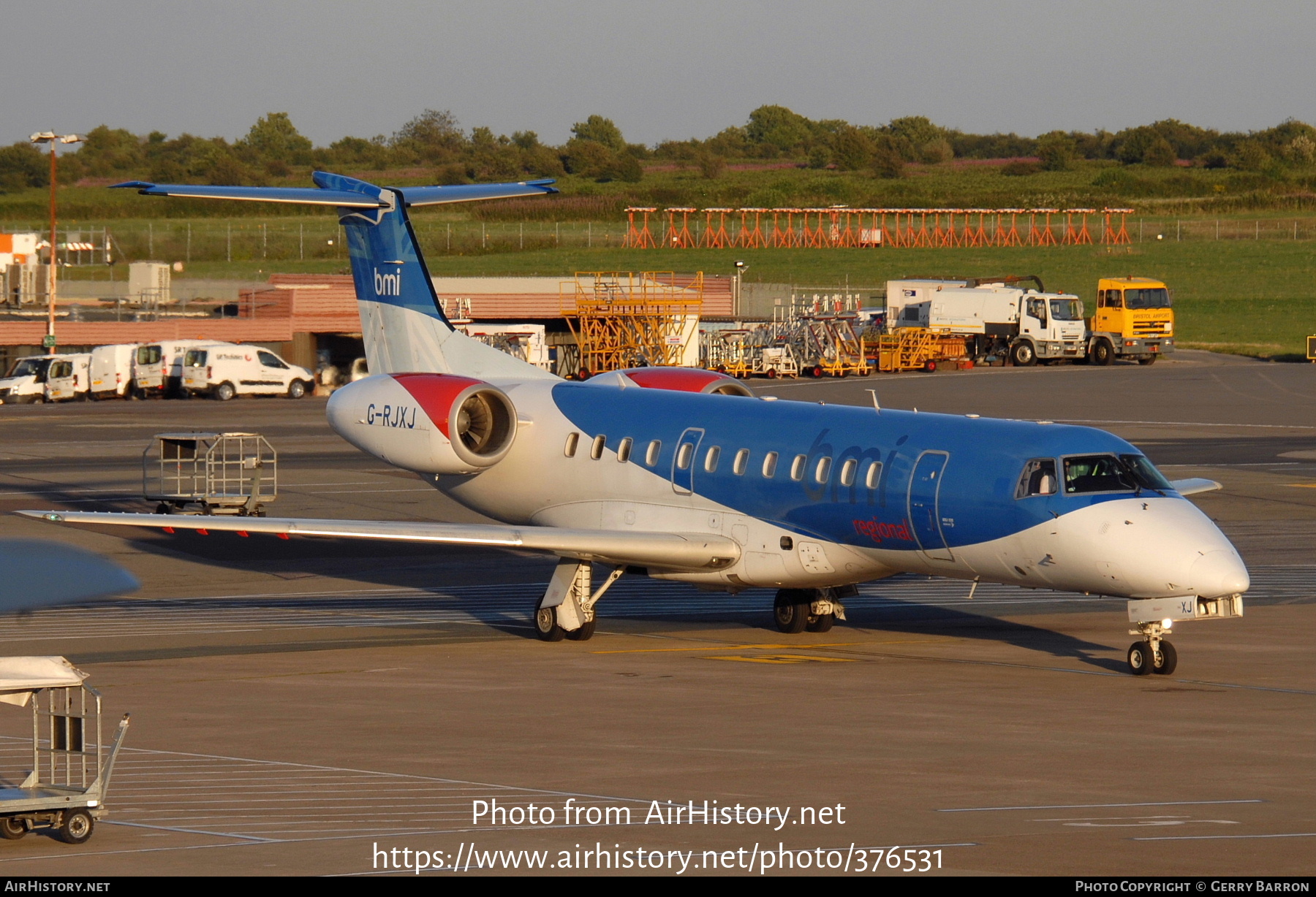 Aircraft Photo of G-RJXJ | Embraer ERJ-135ER (EMB-135ER) | BMI Regional | AirHistory.net #376531