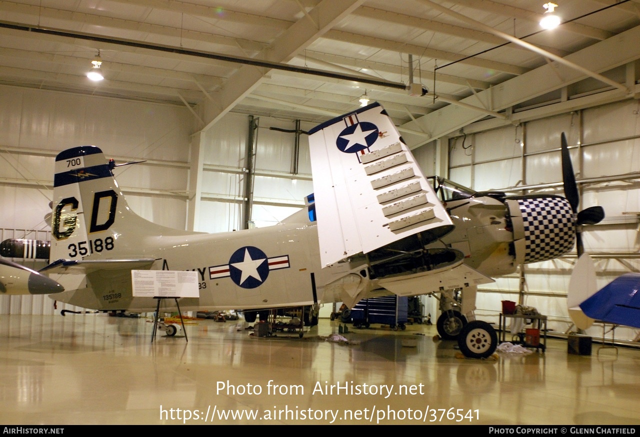 Aircraft Photo of N188RH | Douglas A-1E Skyraider | USA - Navy | AirHistory.net #376541