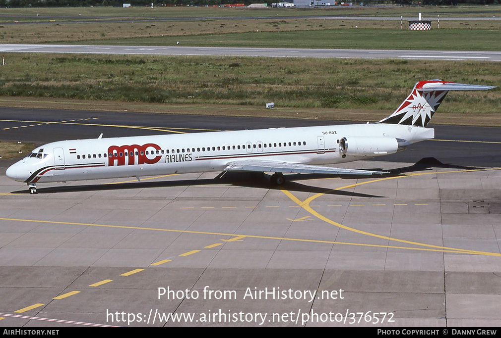 Aircraft Photo of SU-BOZ | McDonnell Douglas MD-83 (DC-9-83) | AMC Airlines | AirHistory.net #376572