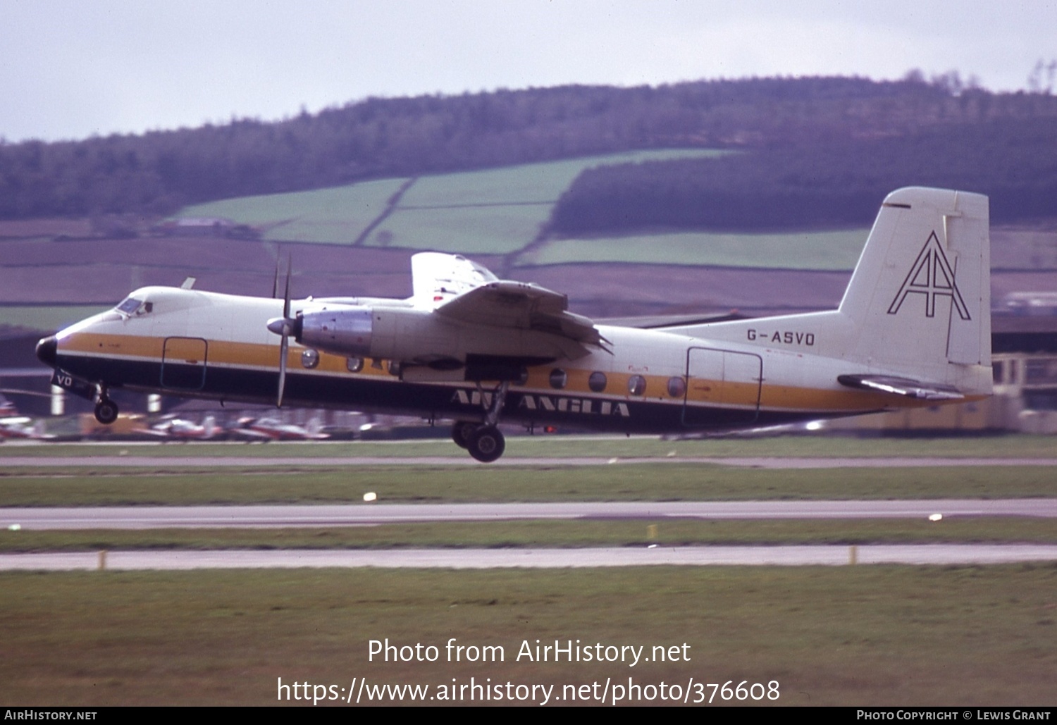 Aircraft Photo of G-ASVO | Handley Page HPR-7 Herald 214 | Air Anglia | AirHistory.net #376608