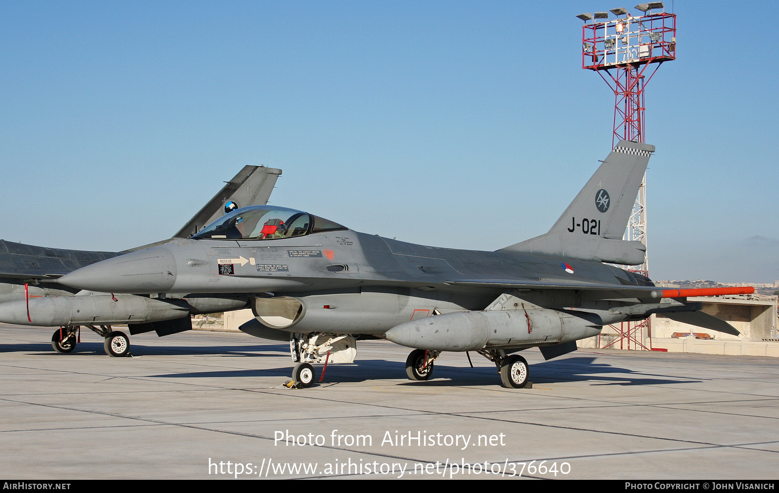 Aircraft Photo of J-021 | General Dynamics F-16AM Fighting Falcon | Netherlands - Air Force | AirHistory.net #376640