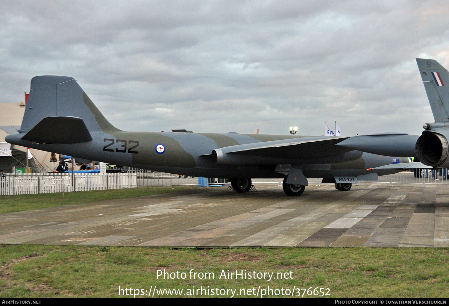 Aircraft Photo of A84-232 | English Electric Canberra Mk20 | Australia - Air Force | AirHistory.net #376652