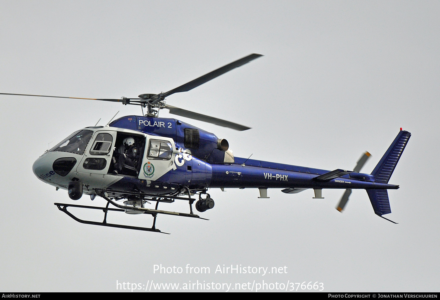 Aircraft Photo of VH-PHX | Eurocopter AS-355N Ecureuil 2 | NSW Police | AirHistory.net #376663