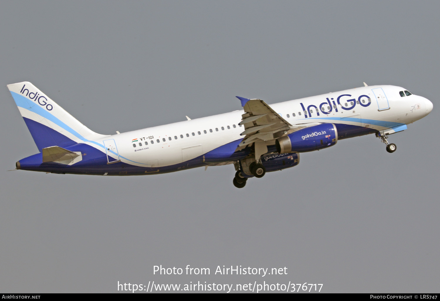 Aircraft Photo of VT-IDI | Airbus A320-232 | IndiGo | AirHistory.net #376717