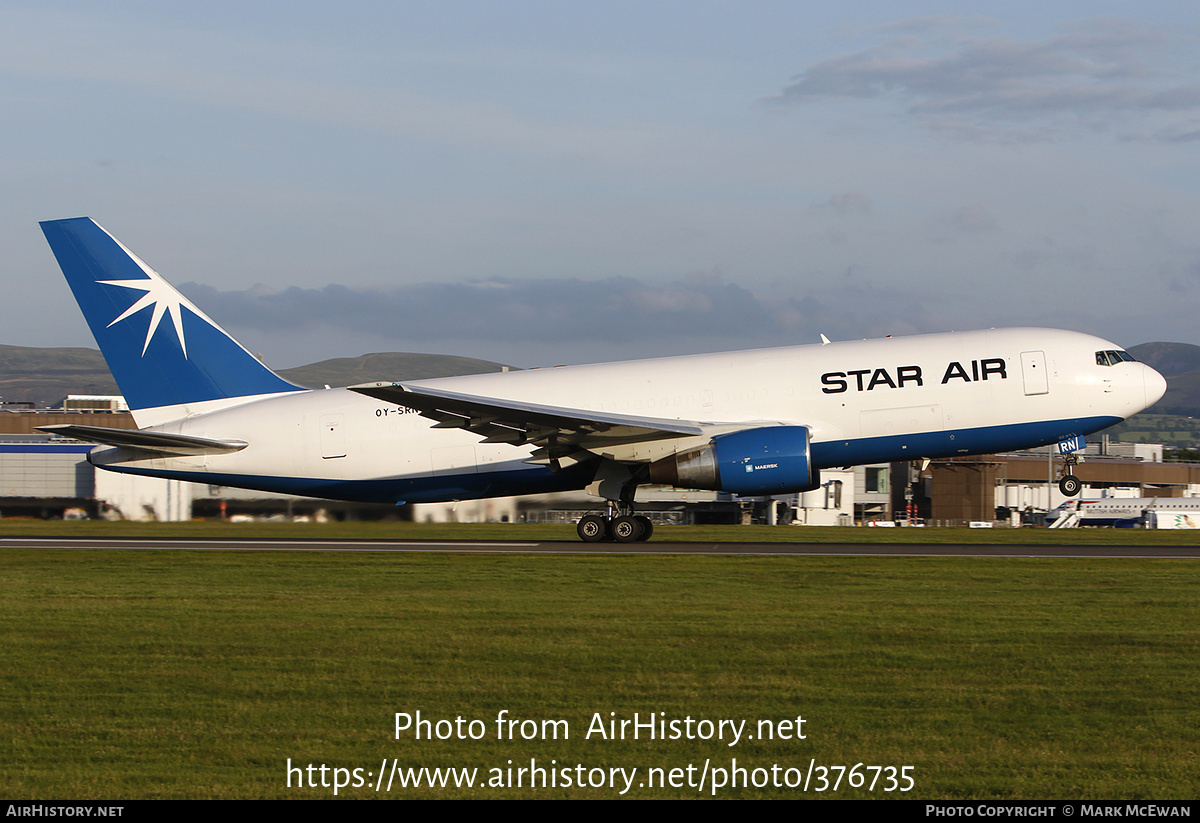 Aircraft Photo of OY-SRN | Boeing 767-219/ER(BDSF) | Star Air | AirHistory.net #376735