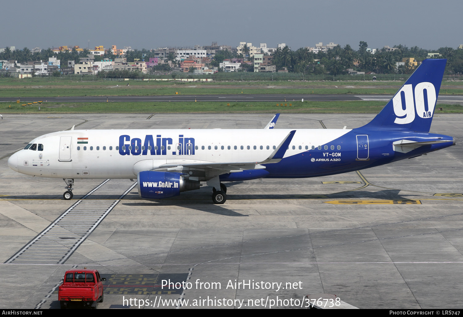 Aircraft Photo of VT-GOM | Airbus A320-214 | GoAir | AirHistory.net #376738