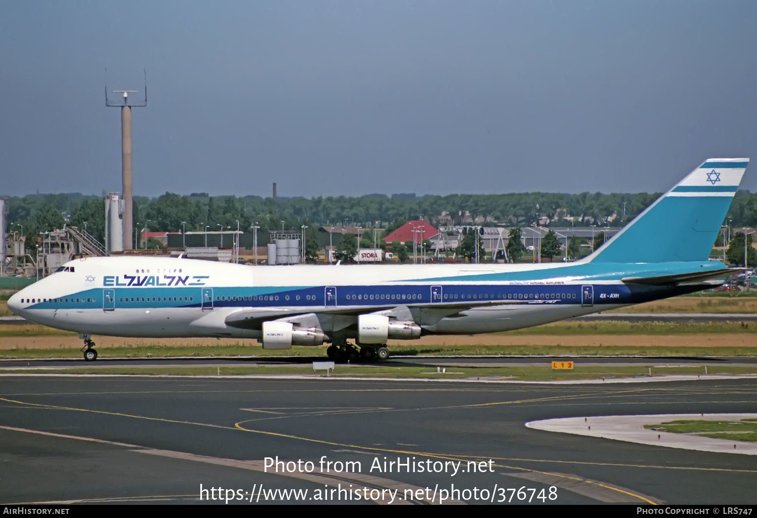 Aircraft Photo of 4X-AXH | Boeing 747-258B(M) | El Al Israel Airlines | AirHistory.net #376748