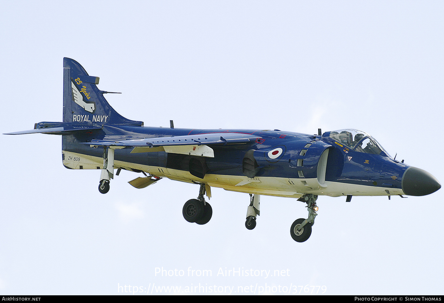 Aircraft Photo of ZH809 | British Aerospace Sea Harrier FA2 | UK - Navy | AirHistory.net #376779
