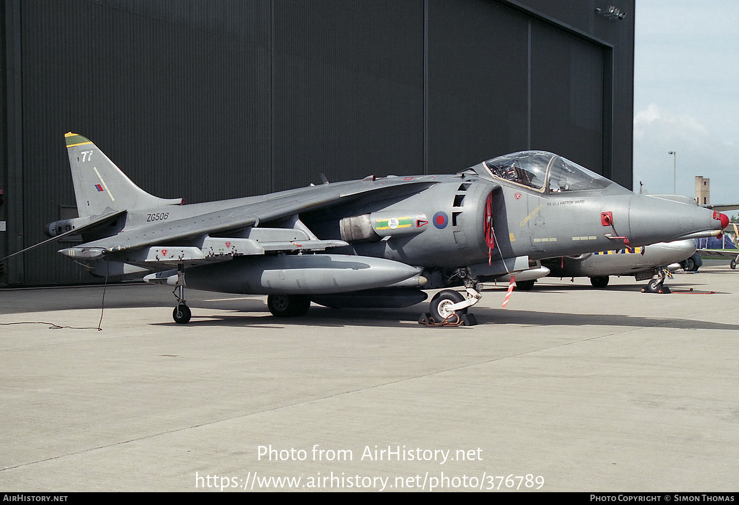 Aircraft Photo of ZG506 | British Aerospace Harrier GR7 | UK - Air Force | AirHistory.net #376789