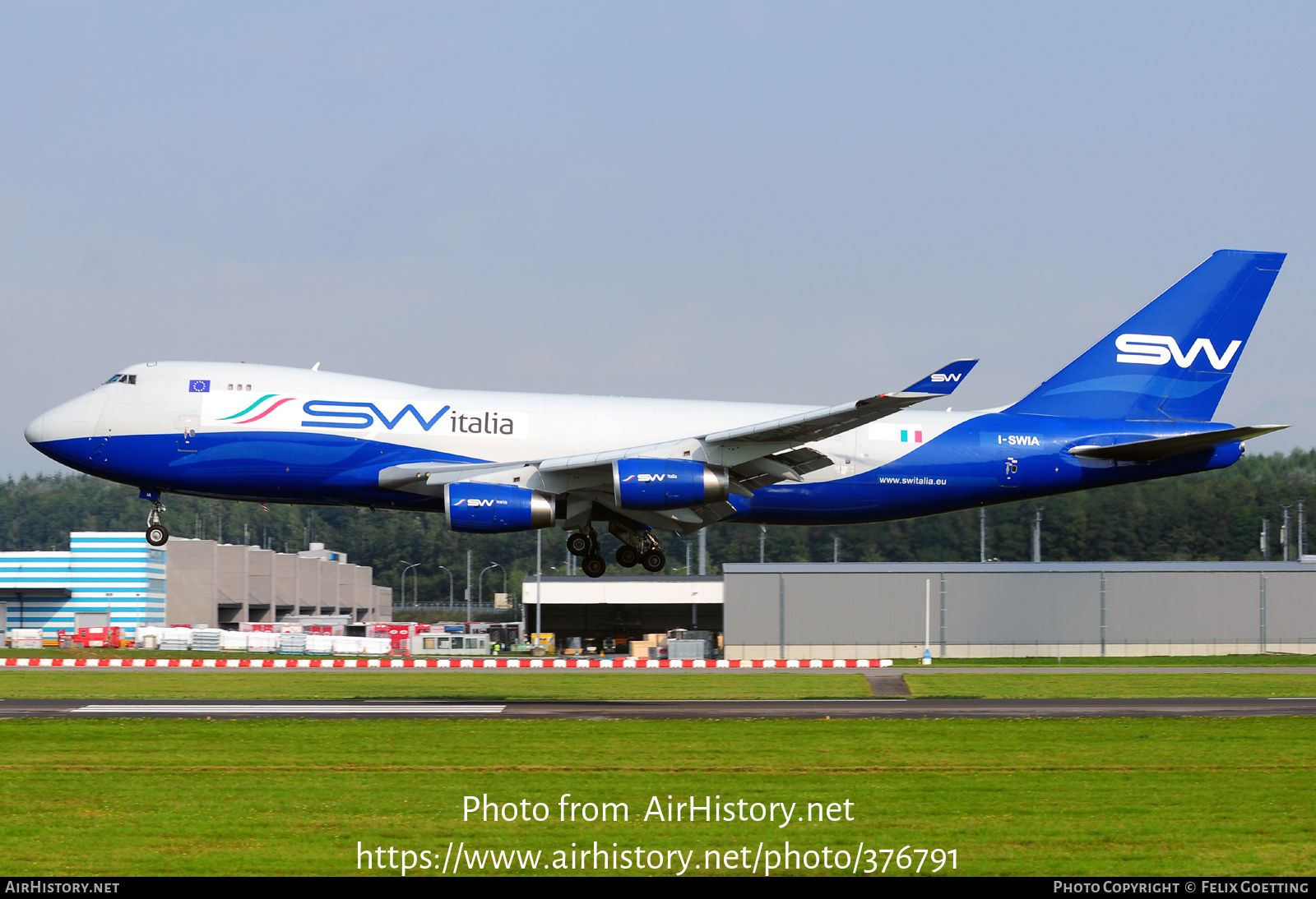 Aircraft Photo of I-SWIA | Boeing 747-4R7F/SCD | SilkWay Italia Airlines | AirHistory.net #376791