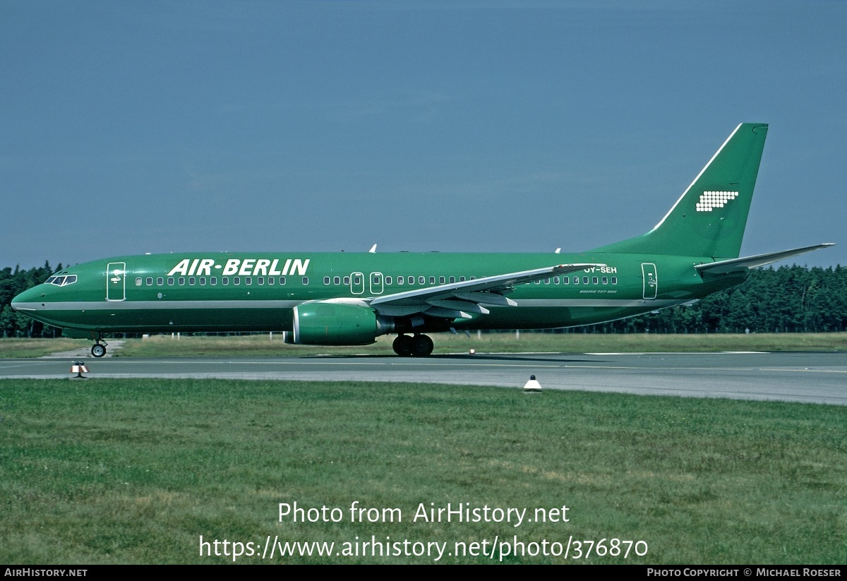 Aircraft Photo of OY-SEH | Boeing 737-85H | Air Berlin | AirHistory.net #376870