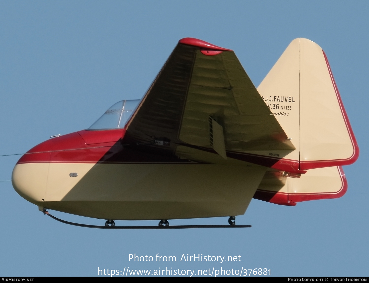 Aircraft Photo of BGA1999 | Fauvel AV-36 | AirHistory.net #376881