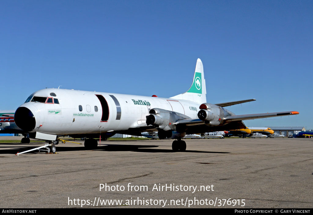 Aircraft Photo of C-FBAQ | Lockheed L-188A(F) Electra | Buffalo Airways | AirHistory.net #376915