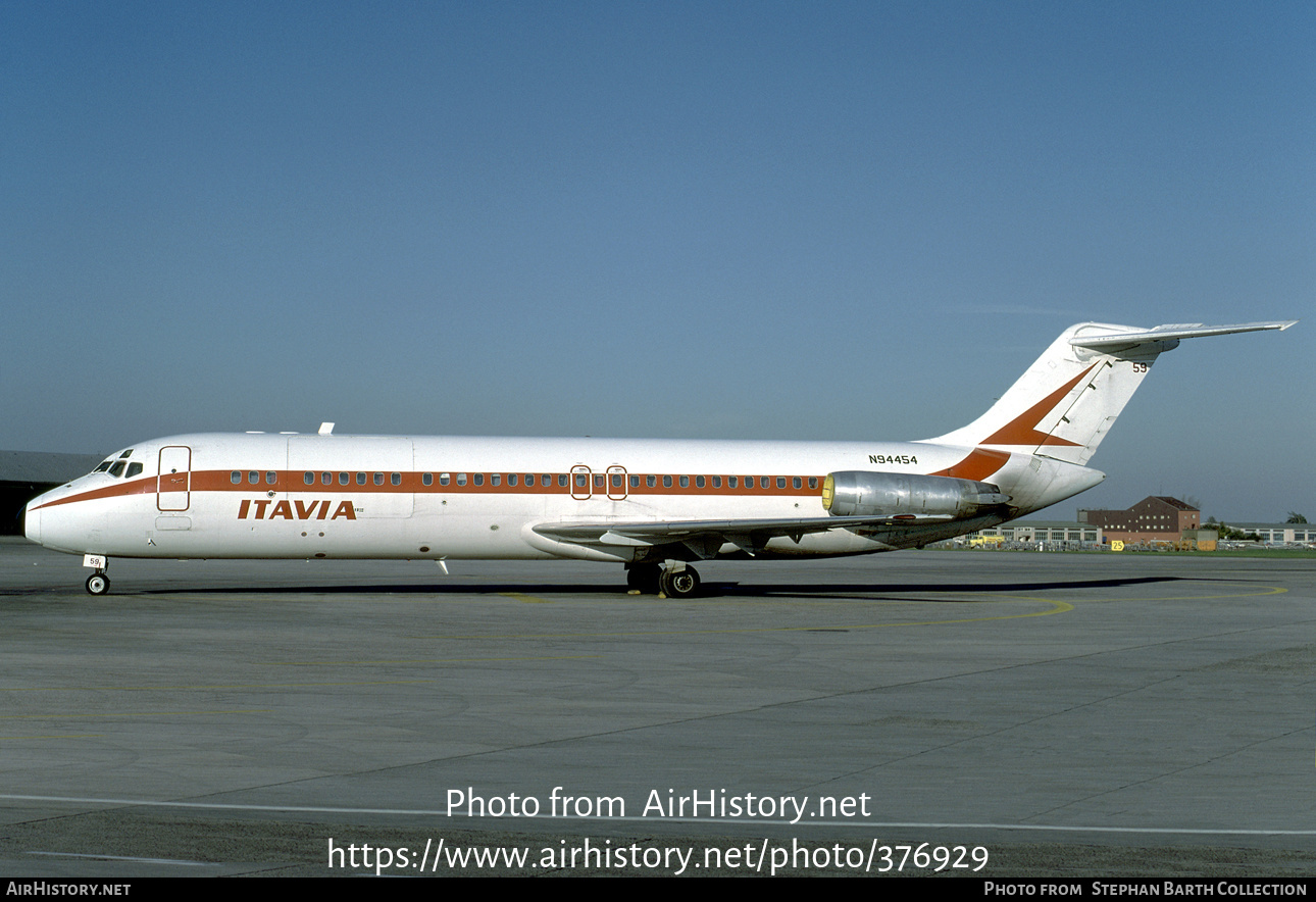 Aircraft Photo of N94454 | McDonnell Douglas DC-9-33RC | Itavia | AirHistory.net #376929