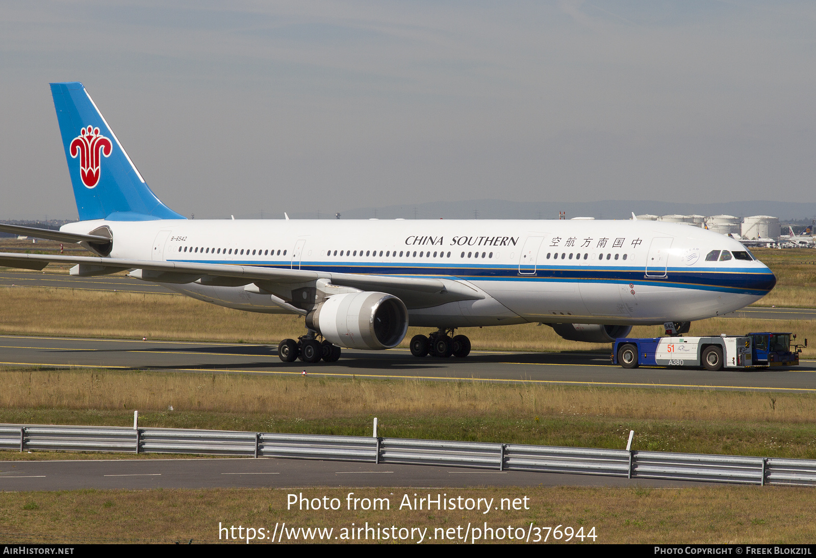 Aircraft Photo of B-6542 | Airbus A330-223 | China Southern Airlines | AirHistory.net #376944