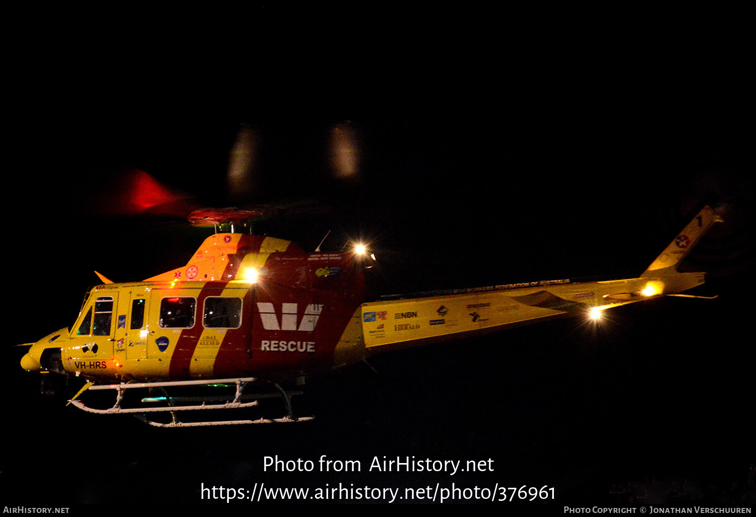 Aircraft Photo of VH-HRS | Bell 412 | Westpac Rescue | AirHistory.net #376961