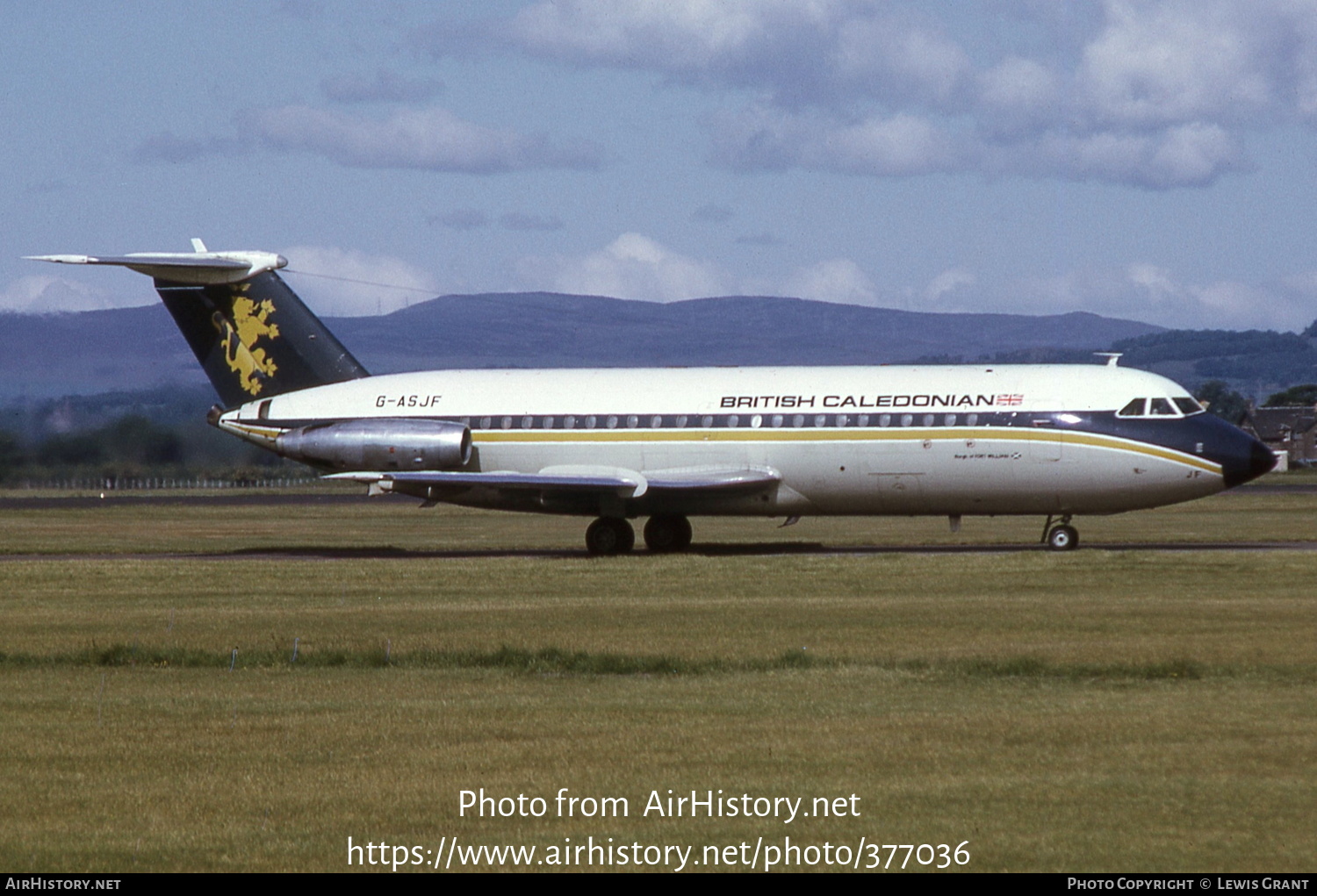 Aircraft Photo of G-ASJF | BAC 111-201AC One-Eleven | British Caledonian Airways | AirHistory.net #377036