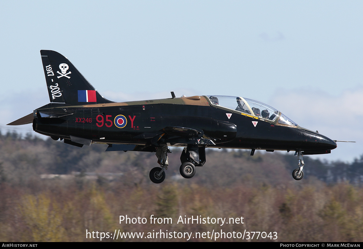 Aircraft Photo Of Xx246 British Aerospace Hawk T1a Uk Air Force 377043 1308