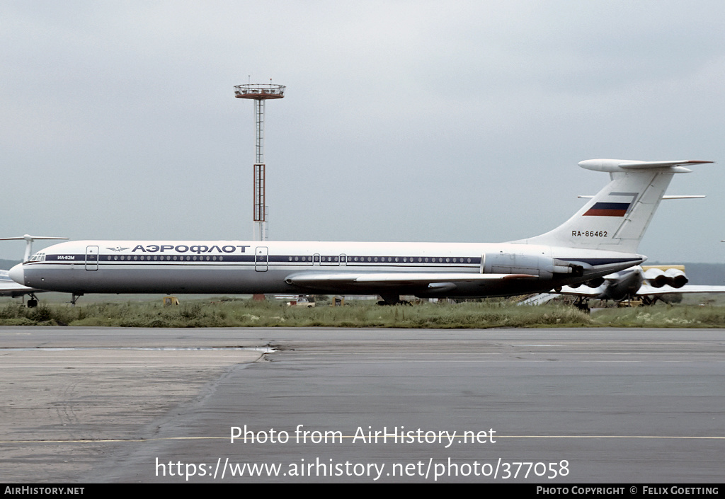 Aircraft Photo of RA-86462 | Ilyushin Il-62M | Aeroflot | AirHistory.net #377058