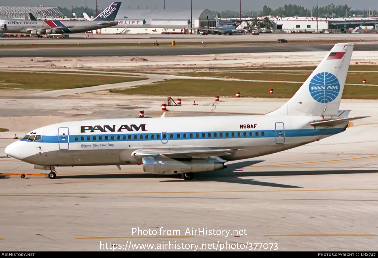 Aircraft Photo of N69AF | Boeing 737-222 | Pan American World Airways - Pan Am | AirHistory.net #377073