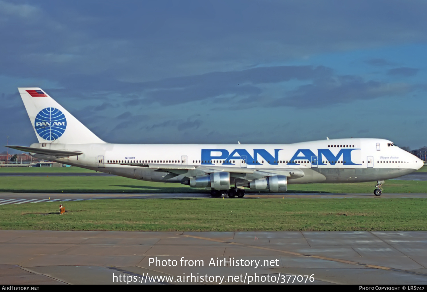 Aircraft Photo of N726PA | Boeing 747-212B | Pan American World Airways - Pan Am | AirHistory.net #377076