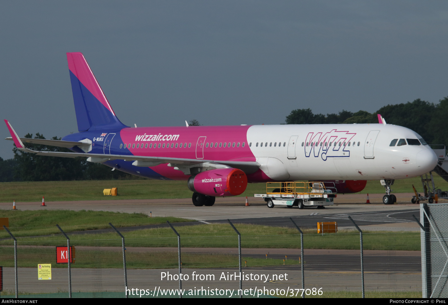 Aircraft Photo of G-WUKG | Airbus A321-231 | Wizz Air | AirHistory.net #377086