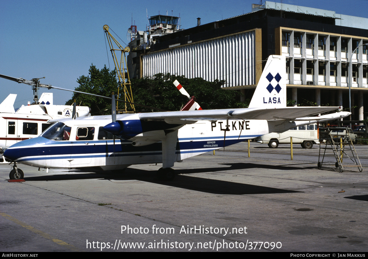 Aircraft Photo of PT-KNE | Britten-Norman BN-2A-3 Islander | LASA Engenharia e Prospecções | AirHistory.net #377090